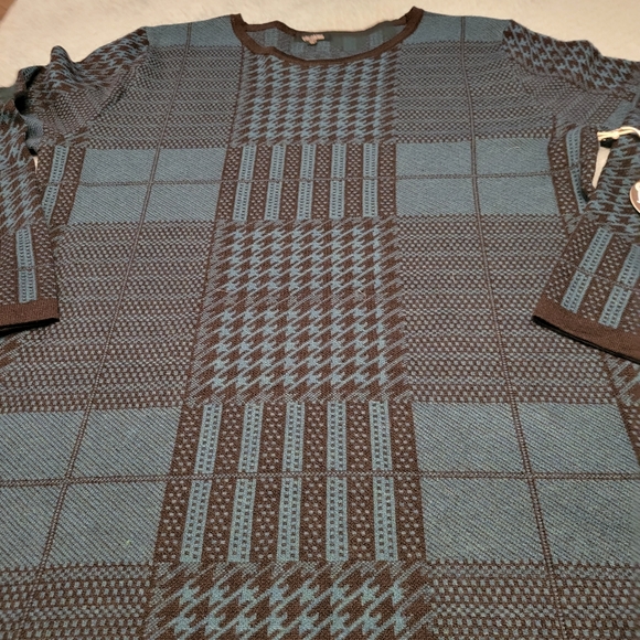 NWT-Coco Bleu Sweater Dress Size 2X - Picture 14 of 16